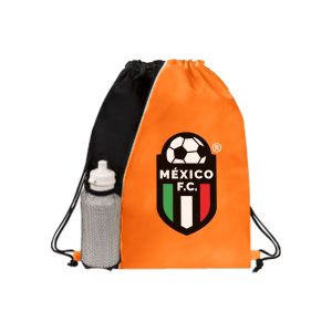 Sport Mesh Pocket Drawstring Backpack