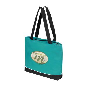 Zipper Shoulder Tote