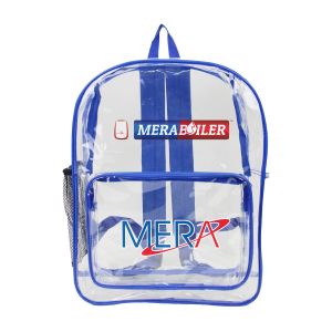 17" Heavy Duty Clear Backpack