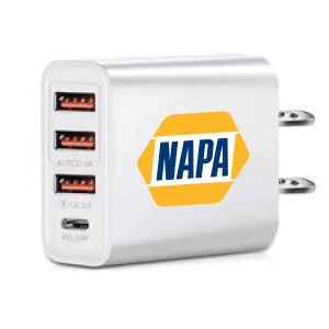 4-Port 30W A&C Wall Charger