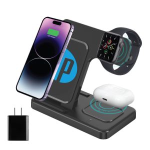 Galena 3-in-1 Wireless Charger & Stand
